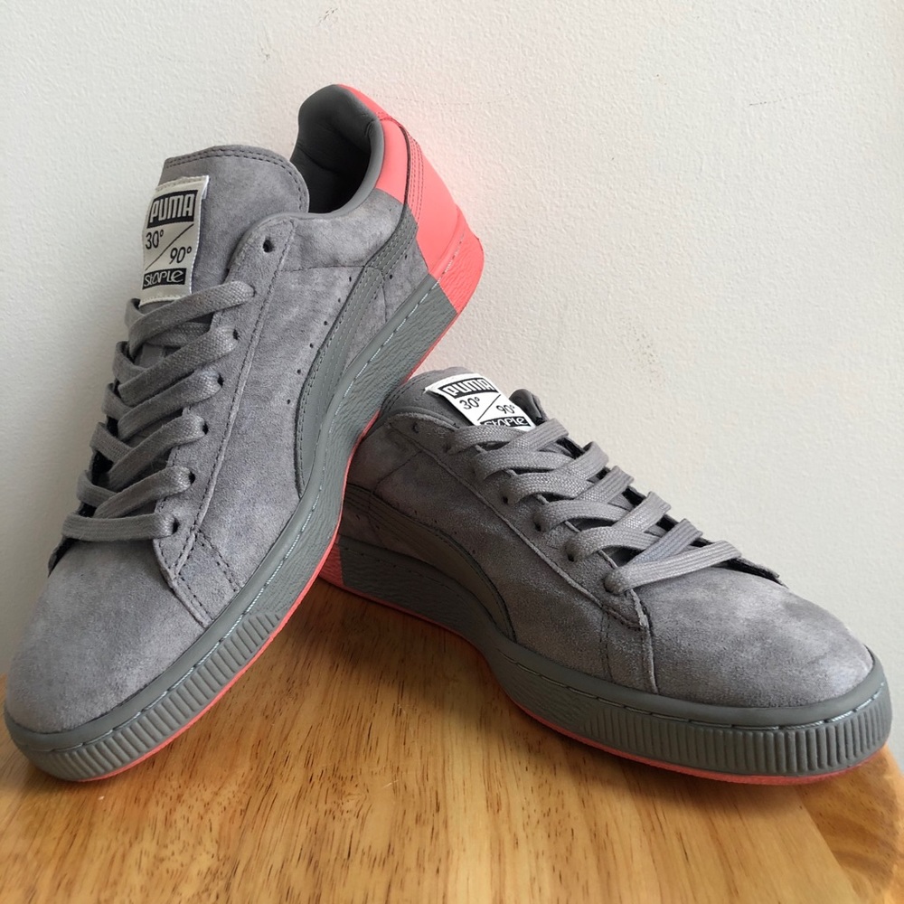 Exclusive Puma Suede Grey Staple Pigeon